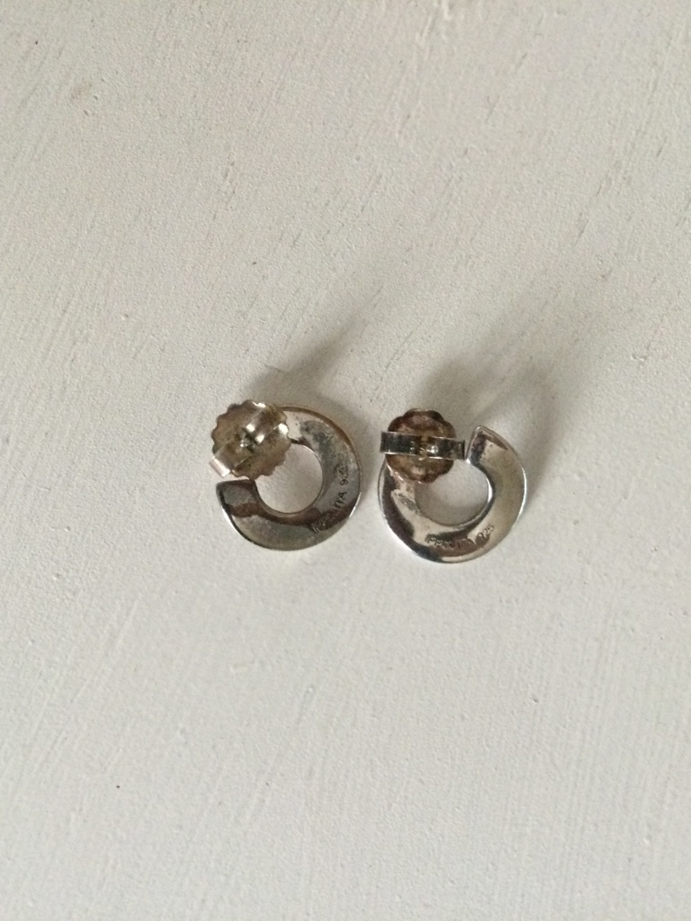 IPPOLITA 925 Silver Hammered Earrings